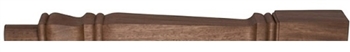 Walnut Provincial Half Newel Post 160mm Head