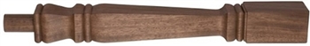 Walnut Provincial Newel Post 160mm Head