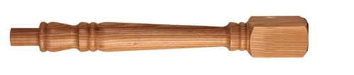 Ash Georgian Newel Post 160mm Head