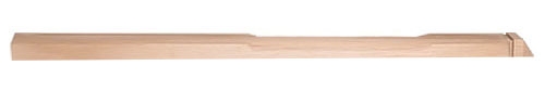 Oak Sphinx Stop Chamfer Complete Half Newel Post