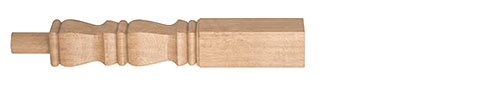 Oak Provincial Newel Post 205mm Head