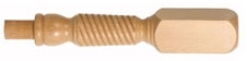 Hemlock Twist Newel Post 205mm Head