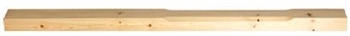 Pine Stop Chamfer Complete 95mm Half Newel Post
