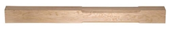 Oak Stop Chamfer Complete 95mm Newel Post