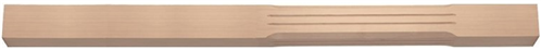 Hemlock Stop Chamfer Fluted Complete Newel Post