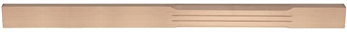 Hemlock Stop Chamfer Fluted Complete Half Newel Post