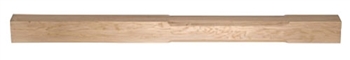 Oak Stop Chamfer Complete 83mm Newel Post