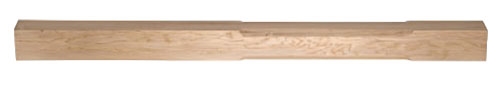 Oak Stop Chamfer Complete 83mm Newel Post