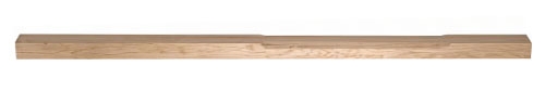 Oak Stop Chamfer Complete Half 70mm Newel Post