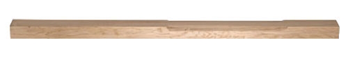 Oak Stop Chamfer Complete Half 83mm Newel Post