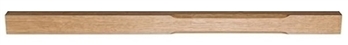 Oak Pre-Finished Stop Chamfer Complete Half Newel Post