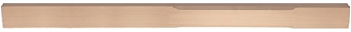 Hemlock Stop Chamfer Complete Half Newel Post