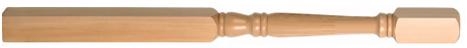 Hemlock Georgian Complete Newel Post 220mm Head