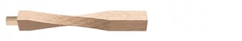 Oak Contemporary Newel Post 220mm Head