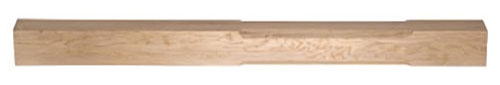 Oak Stop Chamfer Complete Newel Post