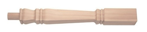 Hemlock Provincial Newel Post 220mm Head