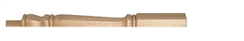 Oak Provincial Newel Half Post 220mm Head