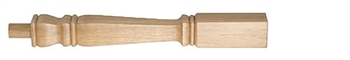 Oak Provincial Newel Post 220mm Head