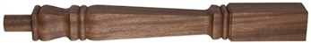 Walnut Provincial Newel Post 220mm Head