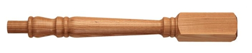 Ash Georgian Newel Post 220mm Head