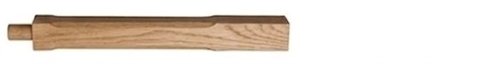 Oak Pre-Finished Stop Chamfered Pegged Newel Post