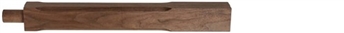 Walnut Stop Chamfered Pegged Newel Post