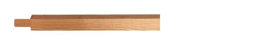 Ash Square Pegged Newel Post