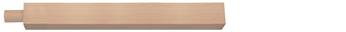 Hemlock Square Pegged Newel Post