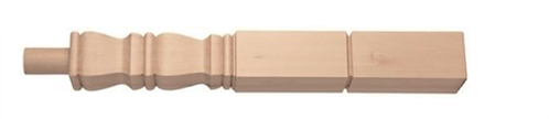 Hemlock Provincial Newel Post 415mm Head