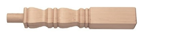 Hemlock Provincial Newel Post 205mm Head