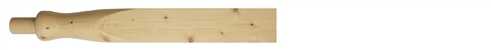 Pine Precision Intermediate Newel Post