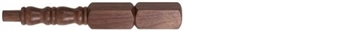 Walnut Georgian Newel Post 415mm Head