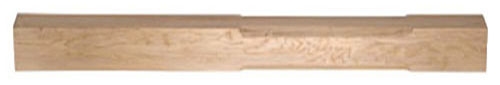 Oak 90x180 Complete Stop Chamfer Newel Post