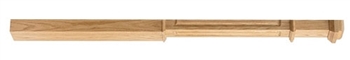 Oak Half Panel Newel Box Post