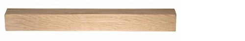 Oak Complete Square Newel Post 1100