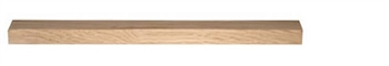 Oak Complete Square Half Newel Post 1200mm