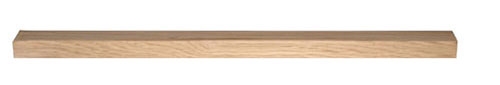 Oak Complete Square 83mm Half Newel Post 1400