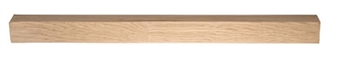 Oak Square Complete 83mm Newel Post 1400