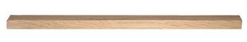 Oak Complete Square 83mm Half Newel Post