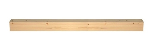 Pine Square Complete 95mm Newel Post