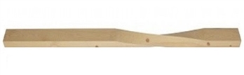 Pine Contemporary Half 95mm Newel Post