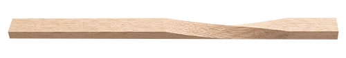 Oak Contemporary Half Newel Post