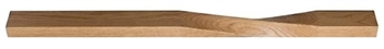 Oak Pre-Finished Contemporary Half Newel Post