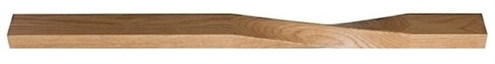 Oak Pre-Finished Contemporary Half Newel Post