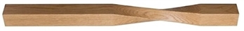 Oak Pre-Finished Contemporary Newel Post