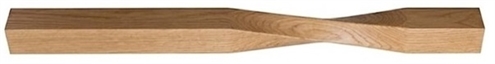 Oak Pre-Finished Contemporary Newel Post