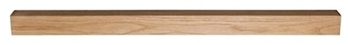 Oak Pre-Finished Square Complete Newel Post