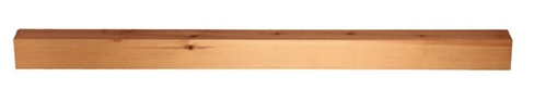 Pine Square Complete Newel Post