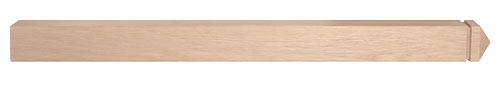 Oak Sphinx Square Complete Newel Post