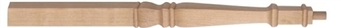 Tulip Provincial Volute Newel Post
